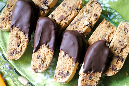 Triple Chocolate Biscotti - TheDustyBaker