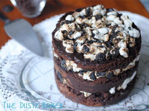 Chocolate Mallow Layer Cake
