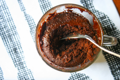 Gluten-Free Millet Mug Chocolate Cake - The Dusty Baker-1