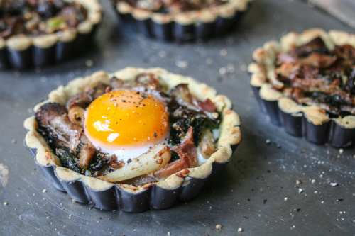Ramp and Maitake Tart - Gluten-free - The Dusty Baker-2