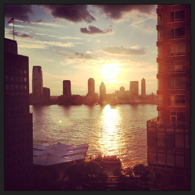 Atop North End Grill while chef Floyd Cardoz pulls vegetables for what will be one of the best meals of my life.